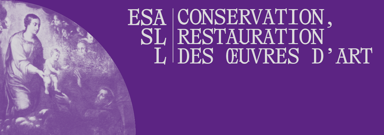 Conservation, restauration des oeuvres d’art