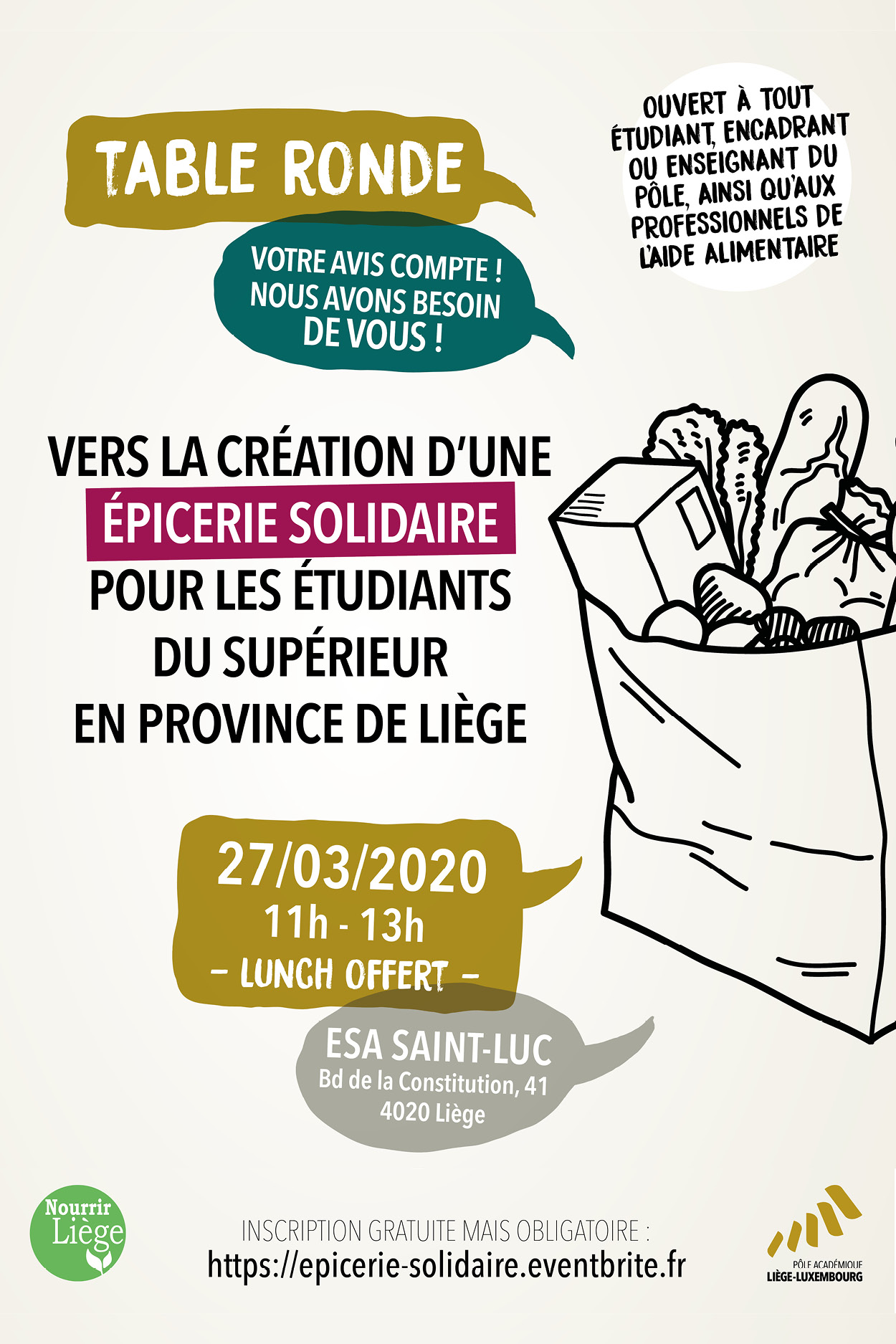 Épicerie solidaire : de l'aide alimentaire pour les étudiant·es