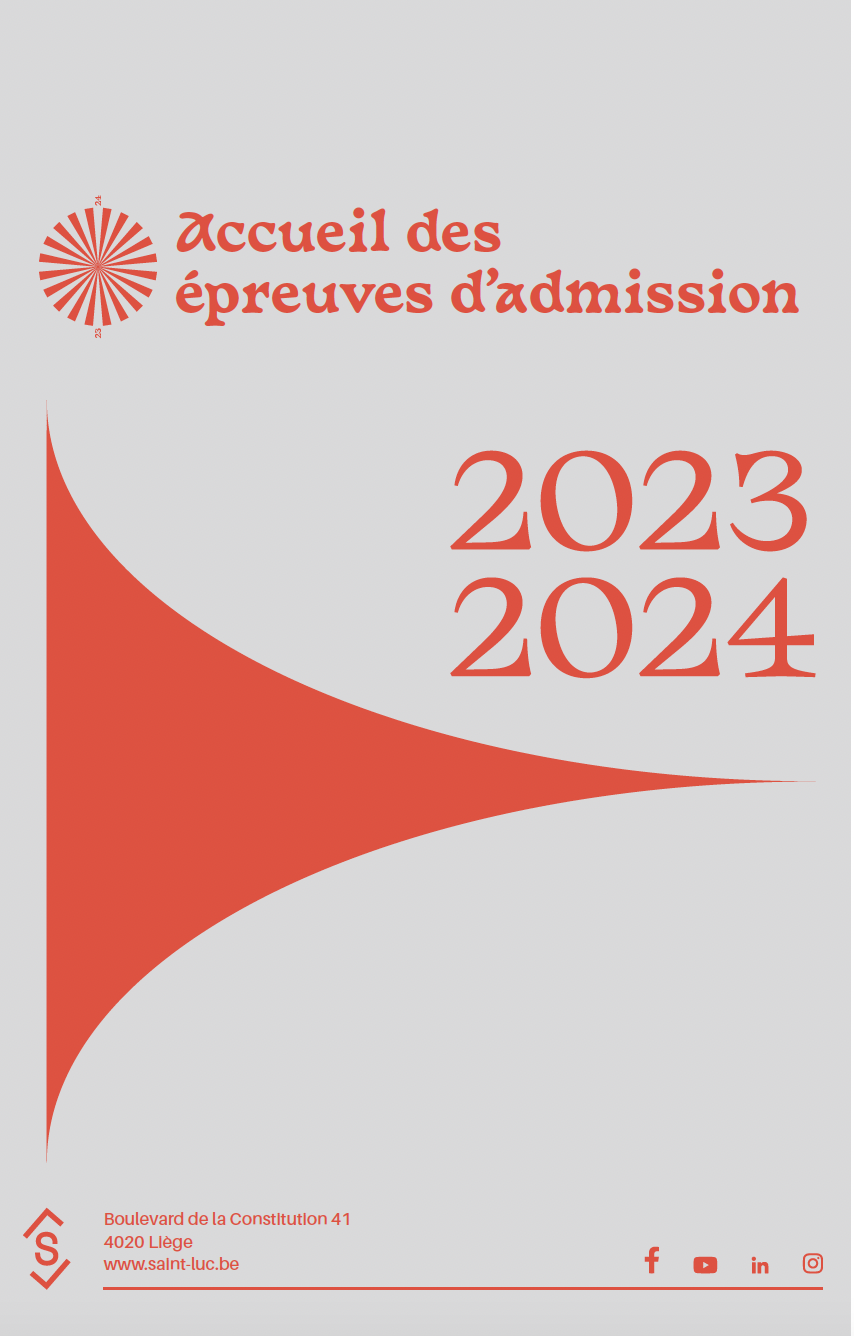Epreuves d'admission 2023