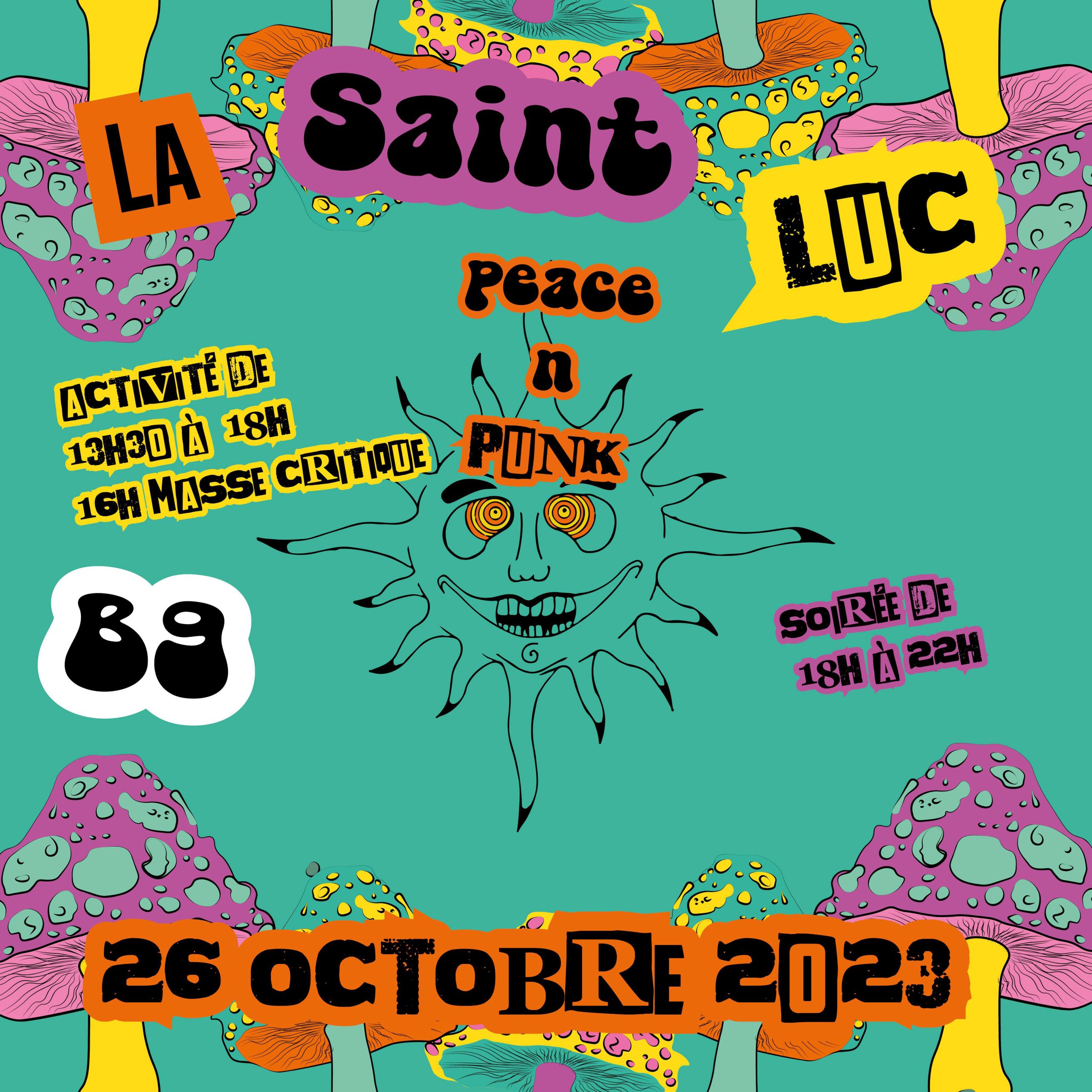 Fête de la Saint-Luc 2023 - "Peace N Punk"