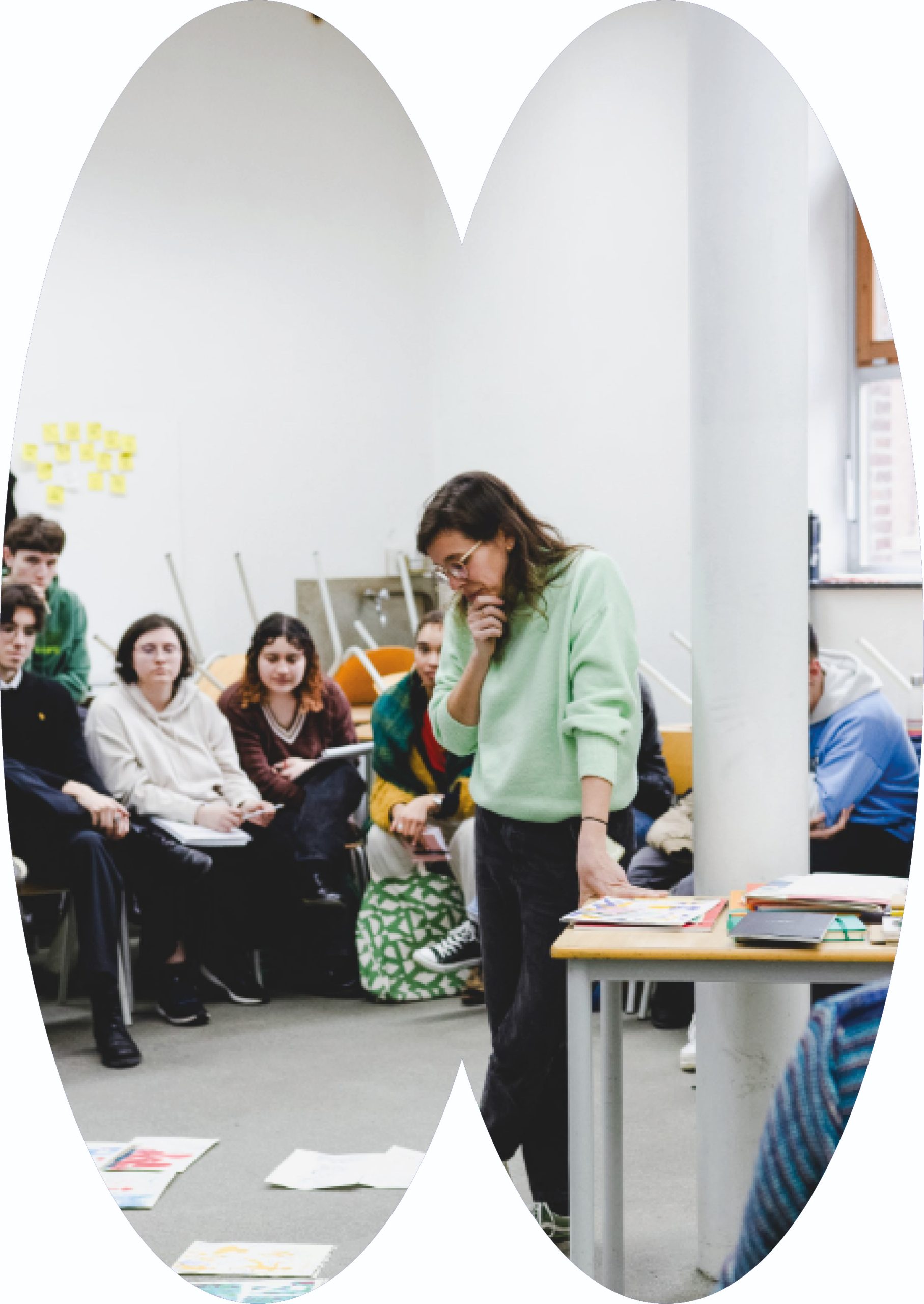 Rencontre inspirante entre Charlotte Dumortier et les étudiants d